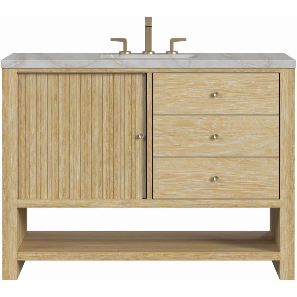 James Martin Vanities D404-V48-3VSL Marigot 48" Single Basin Wood