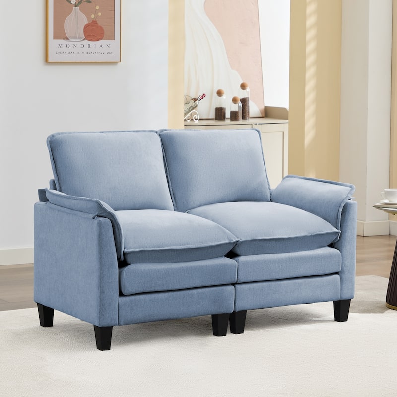 Luxury 2-Seat Sofa – Cloud-Like Comfort, Sturdy Design – For Living Rooms & Offices