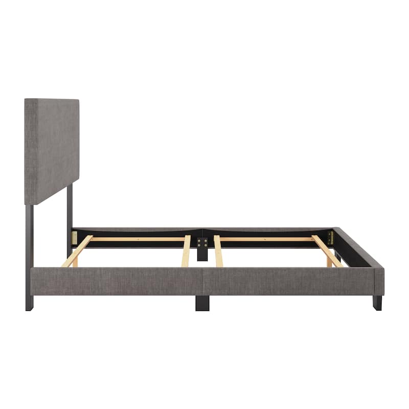 Celeste Modern Upholstered Bed, Box Spring Required