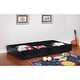 preview thumbnail 14 of 17, Bays Transitional Twin Wood Underbed Trundle with Casters by Furniture of America
