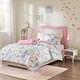 preview thumbnail 2 of 11, Intelligent Design Kids Caroline Pink Printed Butterfly Comforter Set