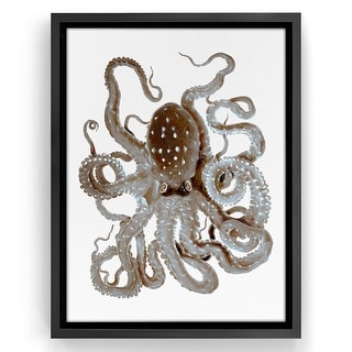 Octapus Frame Americanflat - Octopus by Chaos & Wonder Design Floating Canvas Frame ...