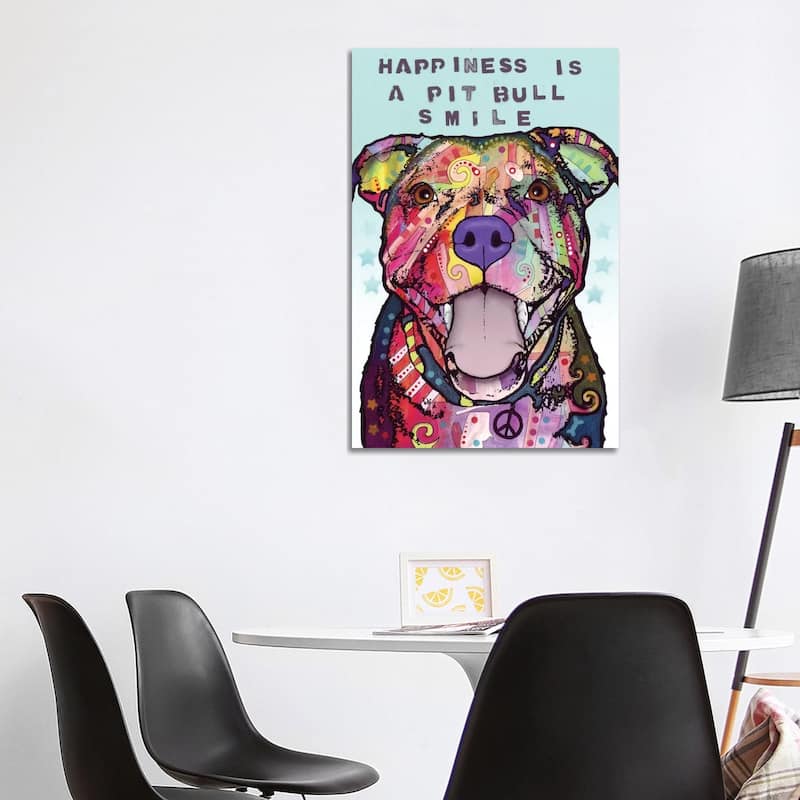 iCanvas "Smile" by Dean Russo Canvas Print - 40x26x1.5