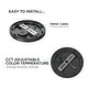 preview thumbnail 3 of 2, AFX DEAW08LAJEN Dean 8" Wide LED Flush Mount Bowl Outdoor Ceiling