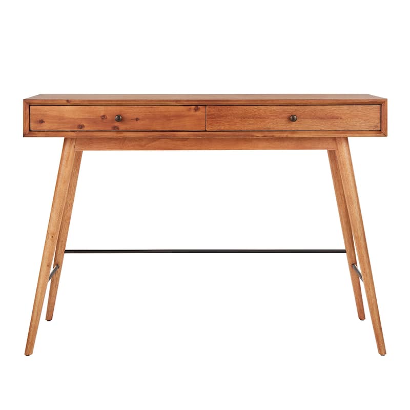 Aksel Wood 2-Drawer Sofa Table TV Stand by iNSPIRE Q Modern