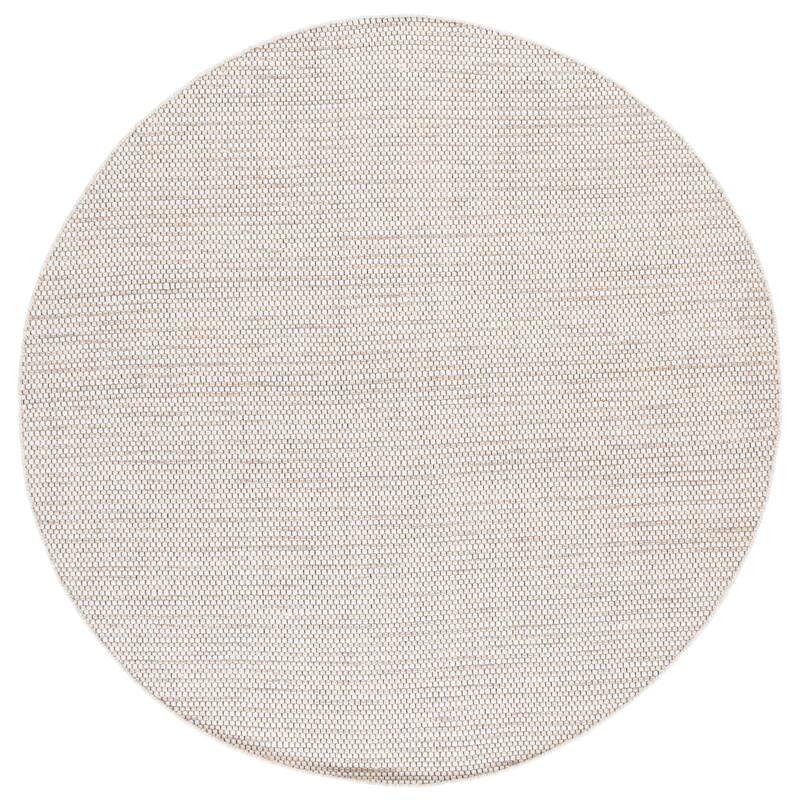 SAFAVIEH Handmade Natura Tarran Transitional Wool Rug - Beige/Ivory - 6' Round