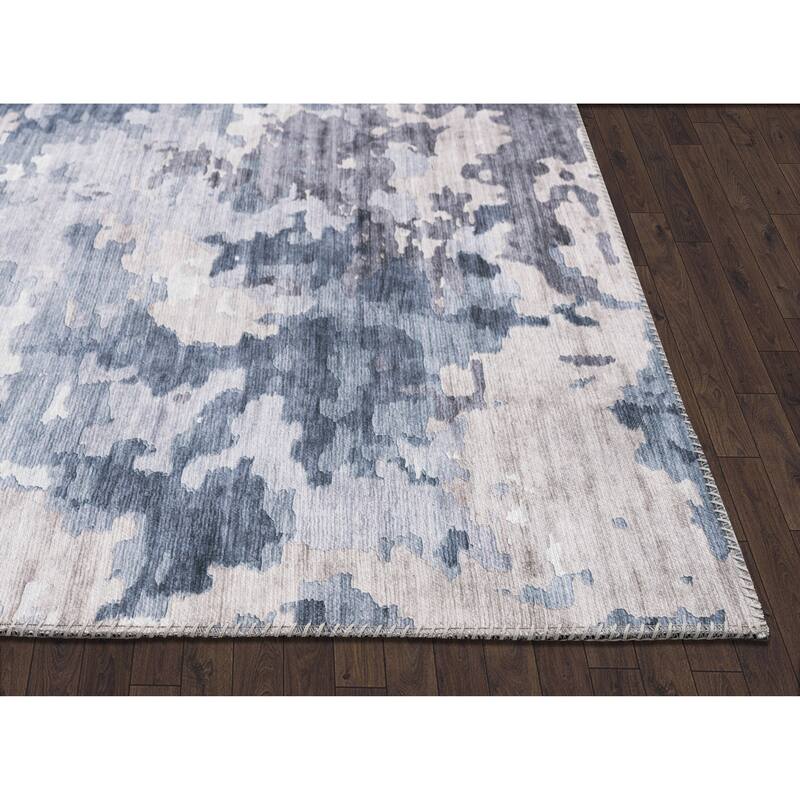 Abani Paloma PAL240A Vintage Grey Distressed Area Rug