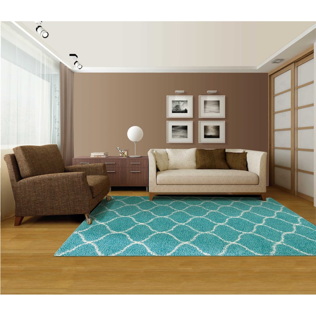 Nourison Windsor Geometric Trellis Area Rug