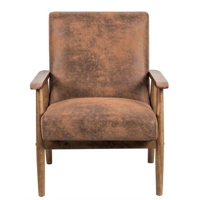Beachwood Upholstered Arm Chair - Cocoa