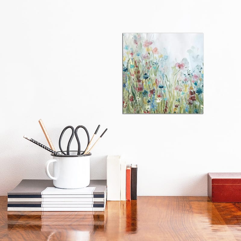 iCanvas "Wildflower Meadow" by Carol Robinson Canvas Print - 12x12x0.75