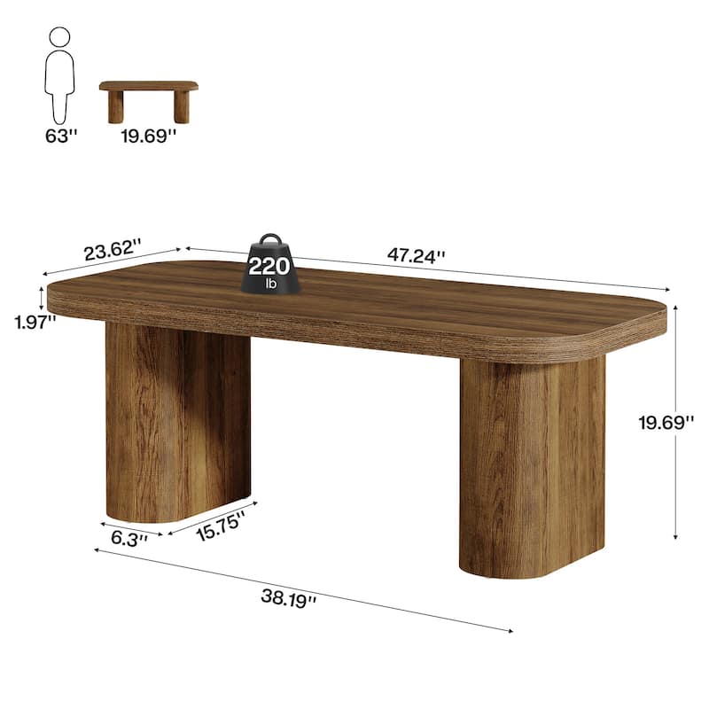 47-Inch Coffee Table
