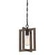 preview thumbnail 5 of 23, Modern Farmhouse 1-light Geometric Kitchen Island Pendant Lighting - 8 in. D