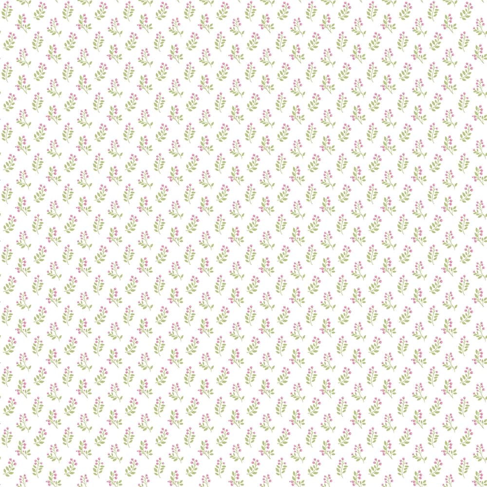 Galerie Wallcoverings Small Prints Vintage Bud Non-woven Matte Wallpaper Roll