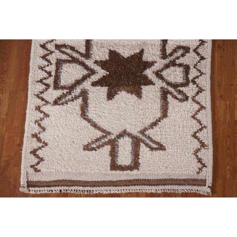 Anatolian Turkish Runner Rug Handmade Wool Carpet - 3'0"x 11'8"