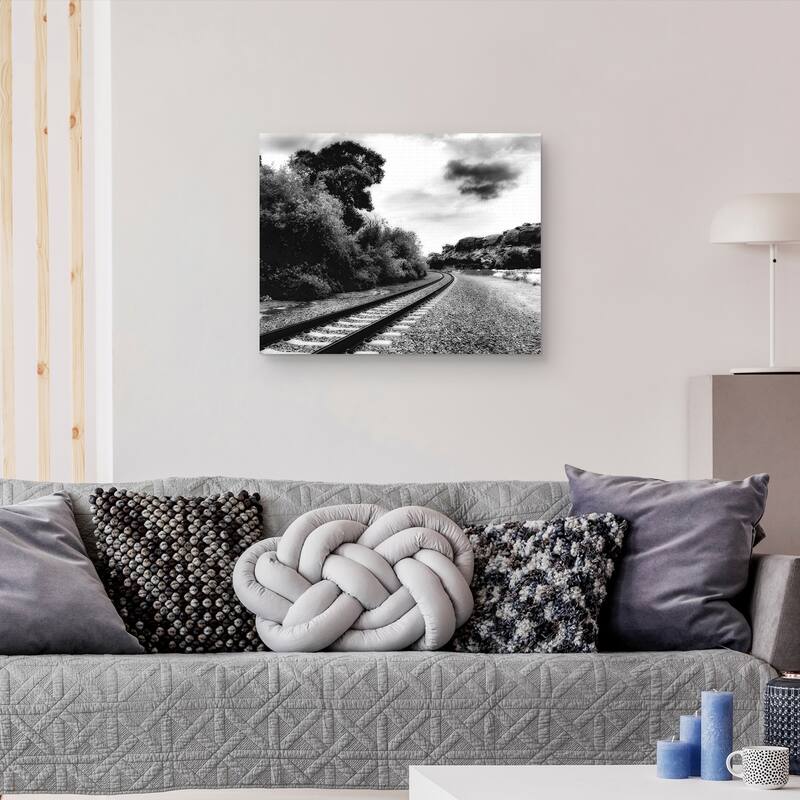 Dark Cloud by Sossi Madzounian Canvas Art Print