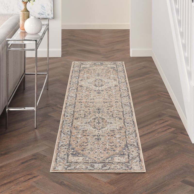 Nourison Quarry Indoor only Persian Area Rug.