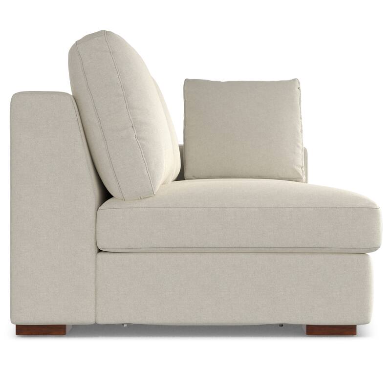 WYNDENHALL Roscoe Left-Facing Sectional in Tightly Woven Performance Fabric