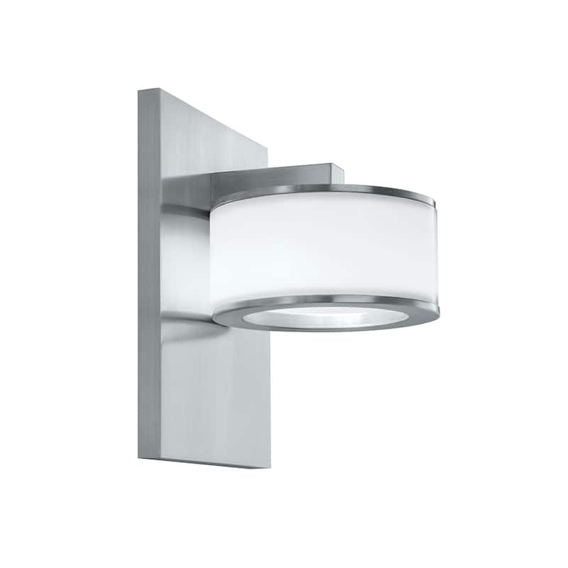 Timdale LED Outdoor Wall Sconce - 5.5 x 5.5 - Brushed Aluminum