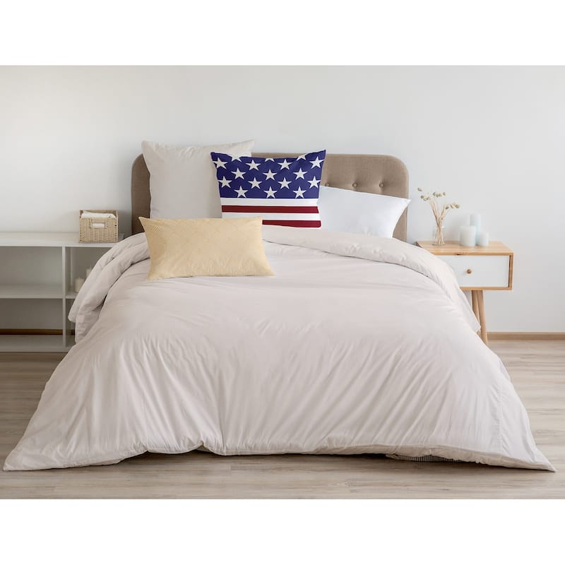 July 4th USA Flag Decorative Throw Pillow