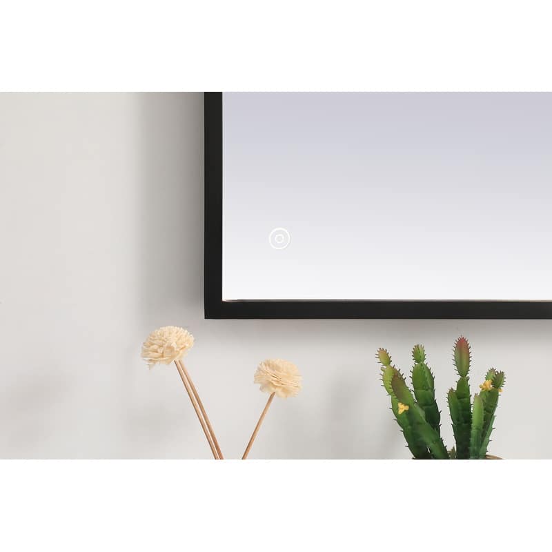 Indigo Home 20x40 inch LED mirror with adjustable color temperature