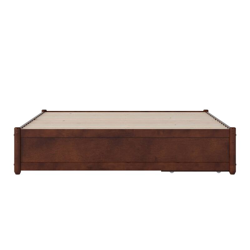 Barcelona Panel Platform Bed with Storage Drawers