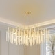 preview thumbnail 9 of 24, Modern Tree Branch Chandelier Gold,Crystal Chandelier for Dining Room 18 Light-47.24 inch
