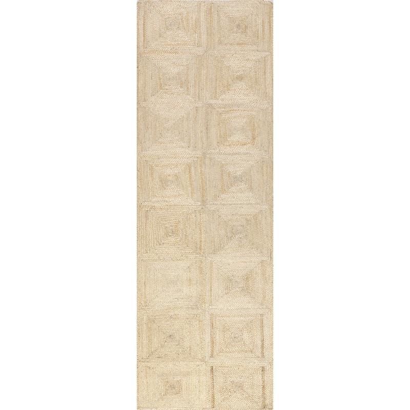 Juniper Tiled Jute Area Rug