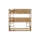 preview thumbnail 13 of 14, Kids and Baby Detachable Triple Bunk Bed with Ladders,Twin over Twin over Twin