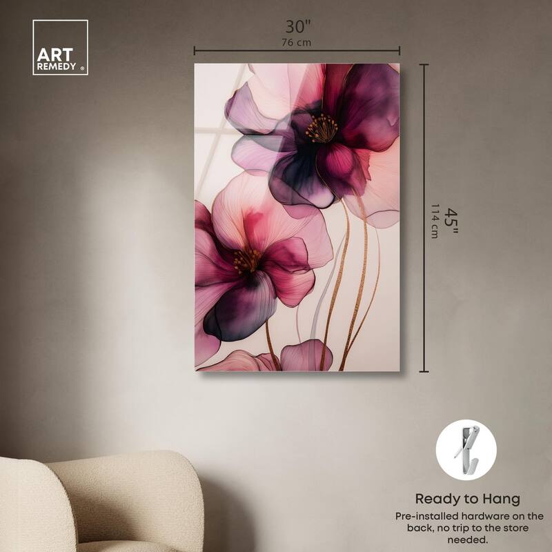 Velvet Verse III Acrylic by Art Remedy, Ready to Hang