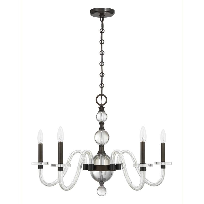 Savoy House 1-4277-5 Aragon 5 Light 29" Wide Taper Candle Style