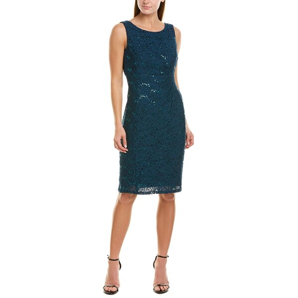 tahari asl sheath dress