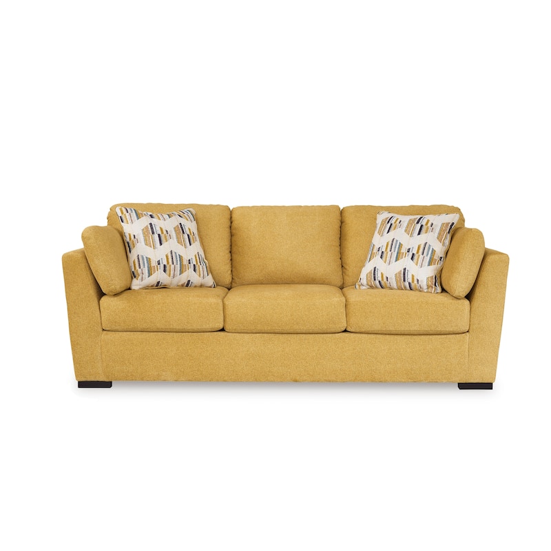 Roundhill Furniture Clareen Upholstered Stationary Sofa
