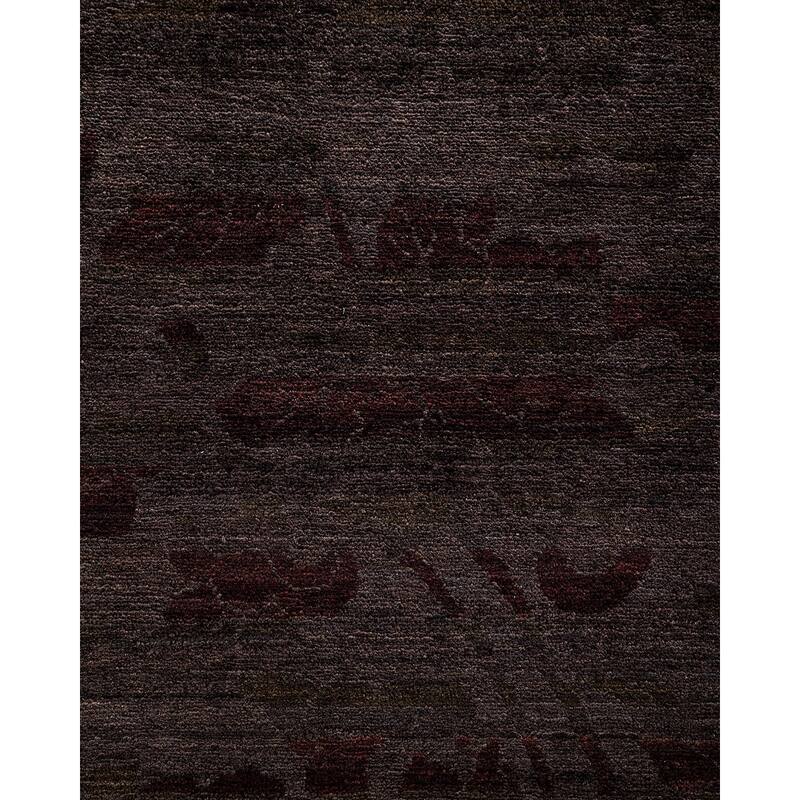 Vibrance, One-of-a-Kind Hand-Knotted Area Rug - Brown, 8' 10" x 12' 2" - 8' 10" x 12' 2"