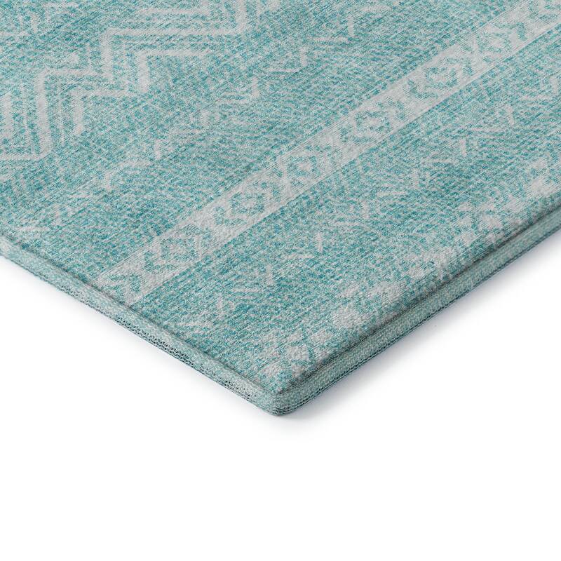 Premium Washable Super Soft Global Stripes Mayfield Rug