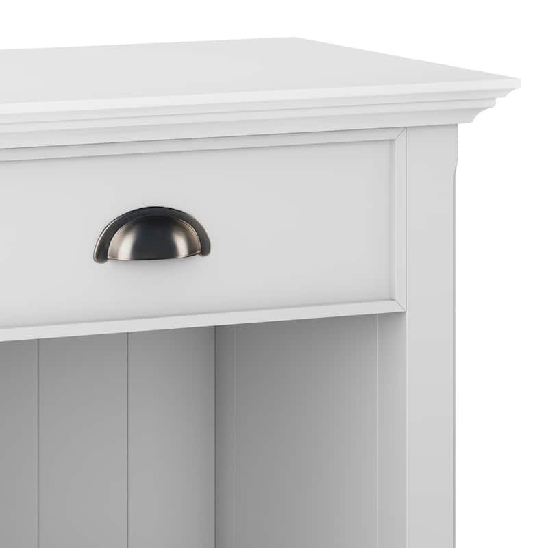 WYNDENHALL Normandy SOLID WOOD 24 inch Wide Bedside Nightstand Table