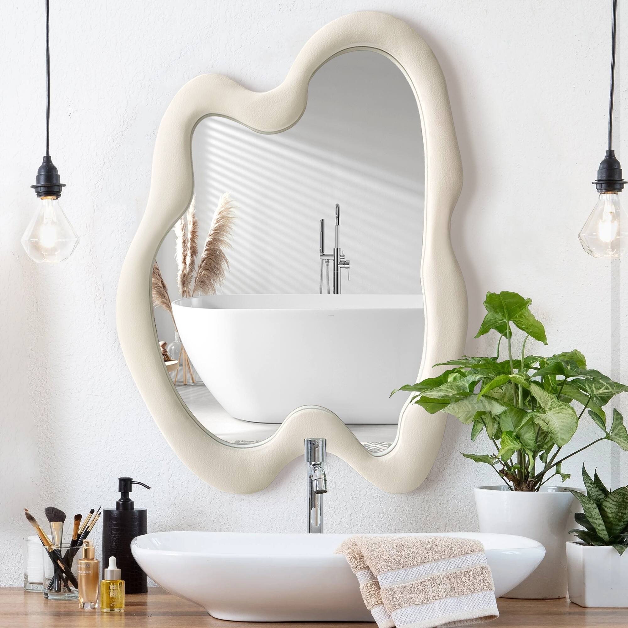 Decorative Asymmetrical Mirror Irregular Wall Mirror - On Sale