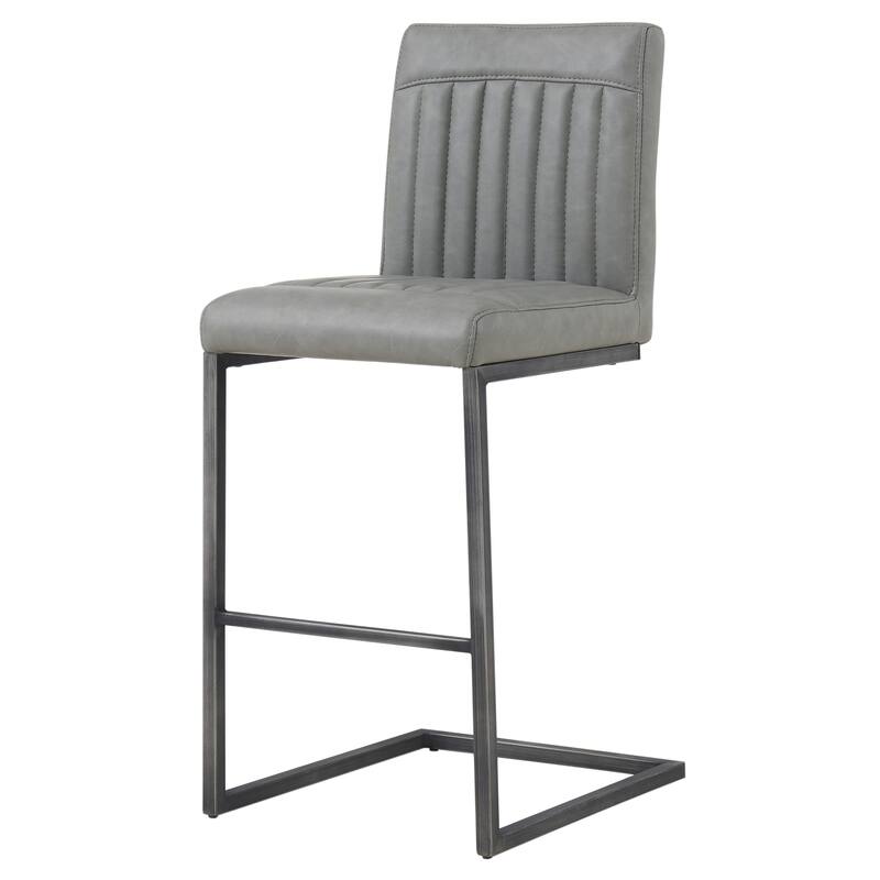 NPD Furniture Ronan Faux Leather Counter Stool,Set of 2