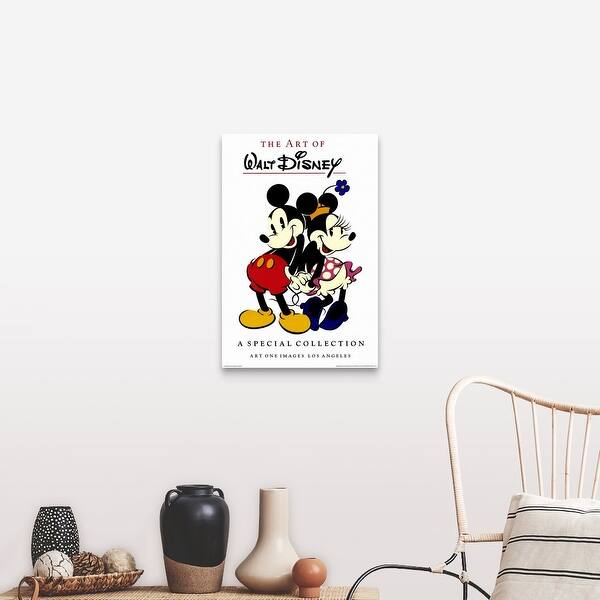 Shop Mickey Mouse Commercial Gallery 1991 Canvas Wall Art