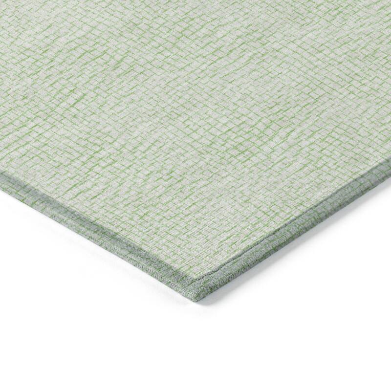HomeRoots Geometric Transitional Rectangle Outdoor Rug
