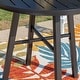 preview thumbnail 11 of 12, MAISON ARTS Outdoor Bistro Table Round Metal Patio Dining Table Small Side End Table Outdoor Furniture Table