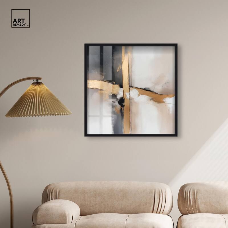 Golden Hour I Shadowbox by Art Remedy