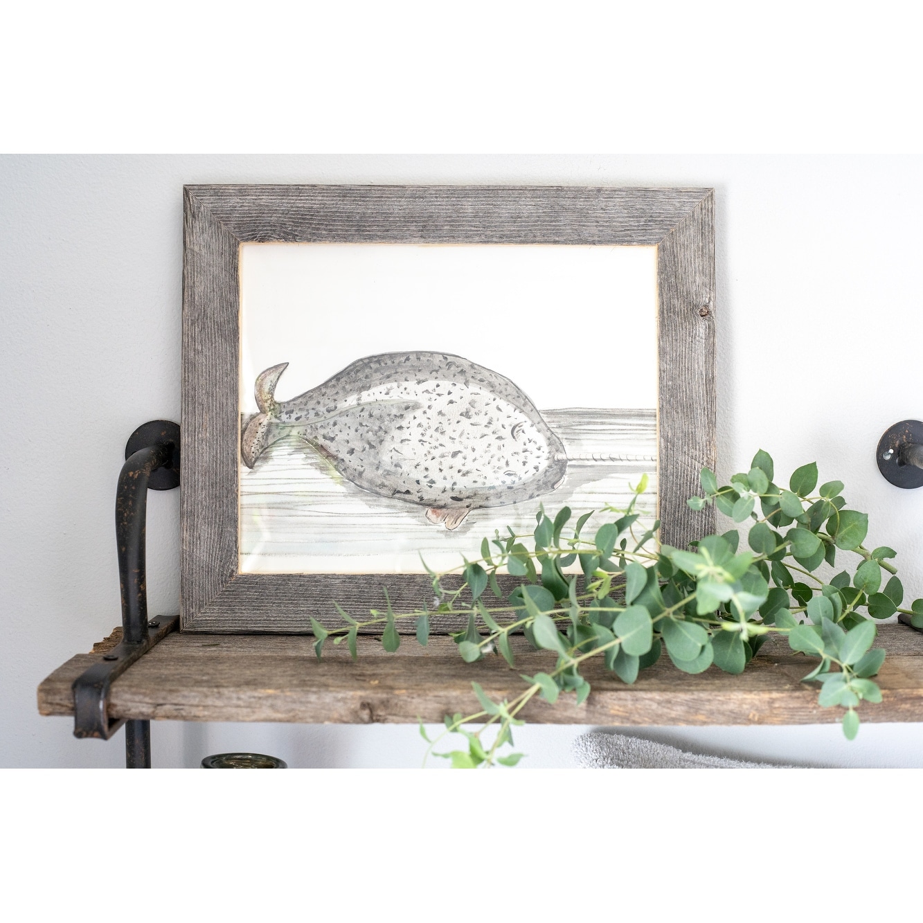 24X36 Natural Weathered Grey Picture Frame With Plexiglass Holder 24X36 Natural Weathered Grey Picture Frame With Plexiglass Holder