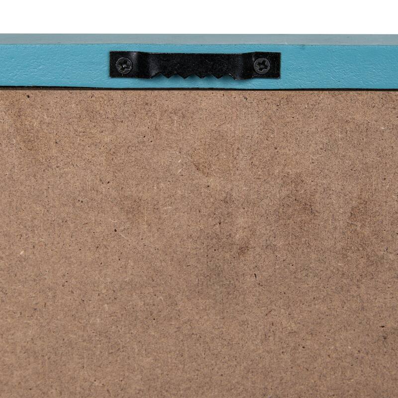 Lighted Happy Holidays Christmas Tree with Cable Knit Texture Wall Art - 12"