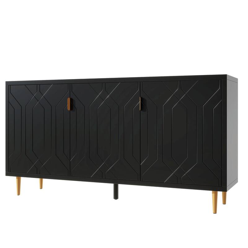 Contemporary TV Stand for TVs up to 70 Inches, Media Center