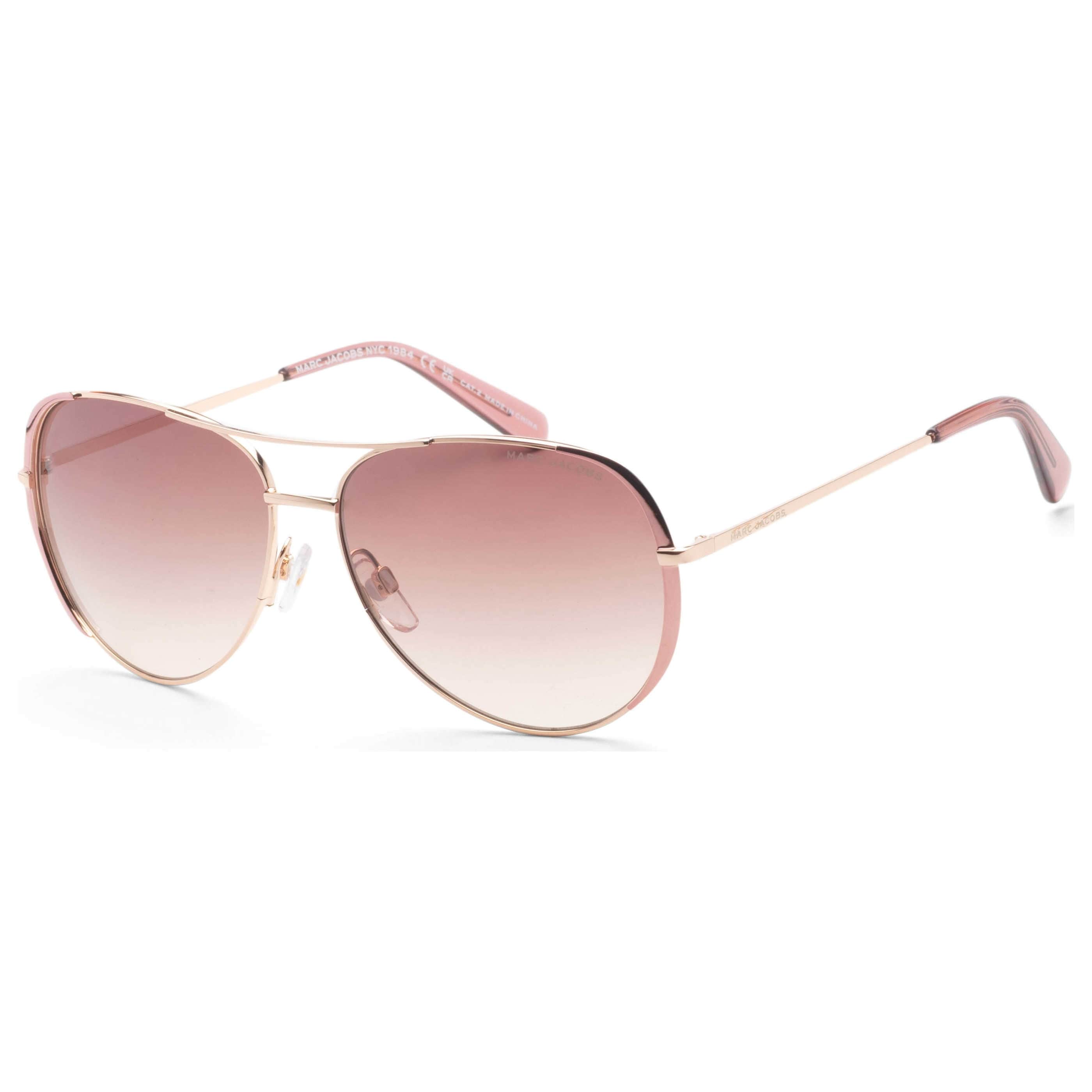 Marc Jacobs Women's 59mm Gold Burgundy Sunglasses MARC686-S-NOA-59
