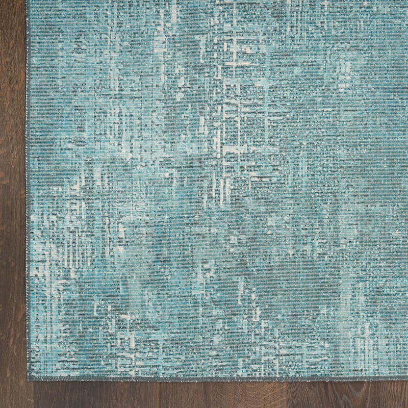 Nourison Botanical Washables Indoor only Abstract Area Rug