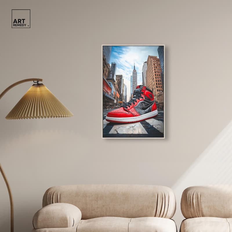 Sneaker of New York Canvas by Art Remedy