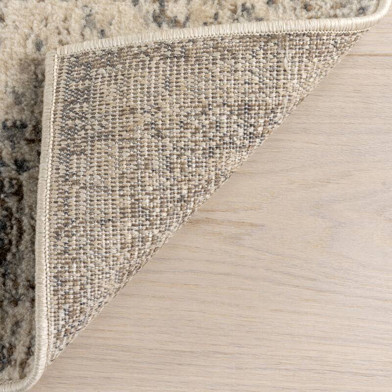 Nuloom Betania Faded Medallion Area Rug