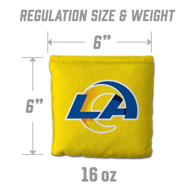 Los Angeles Rams NFL Dual Sided Pro Stop & Slide Cornhole Bags