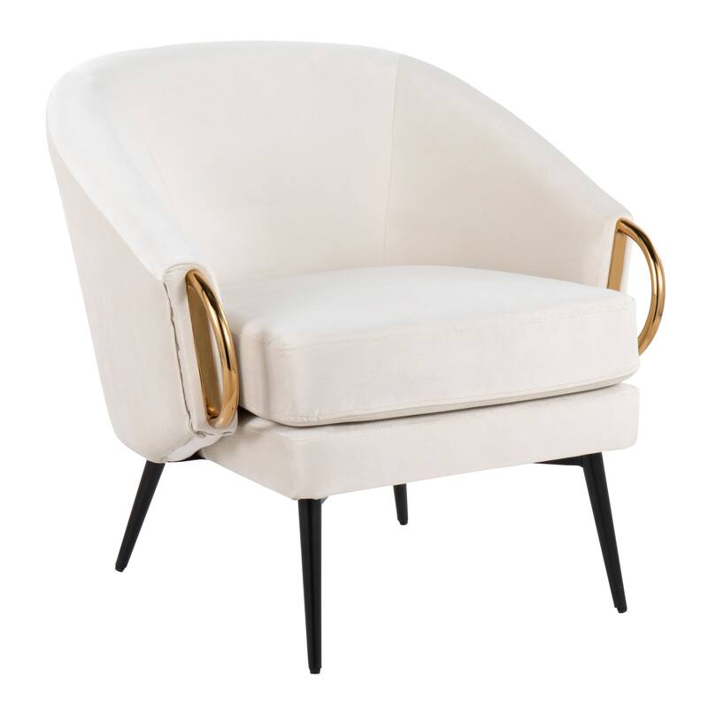 Silver Orchid Battista Accent Chair